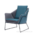 Nordic Light Luxury Design Leather Lounge Sofa Chair